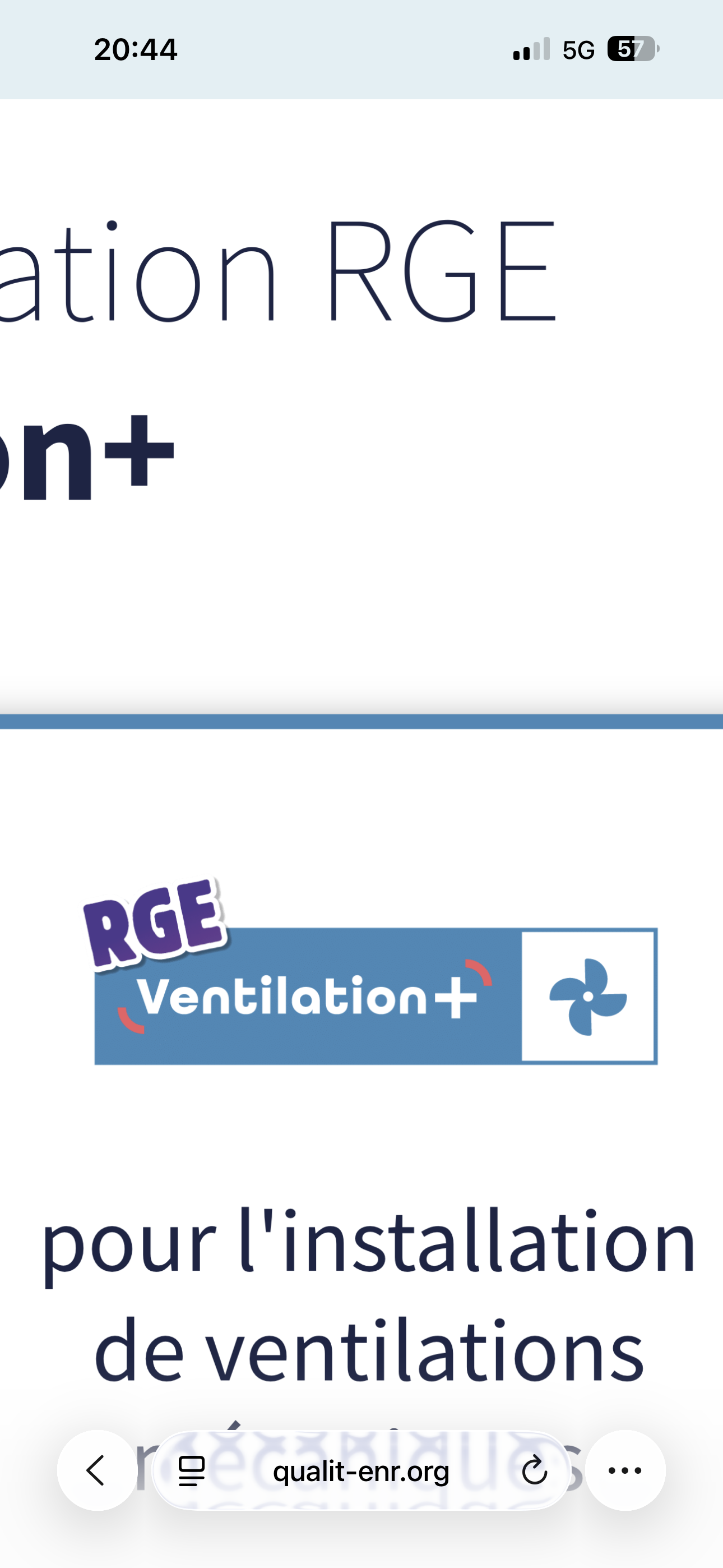 RGE Ventilation+